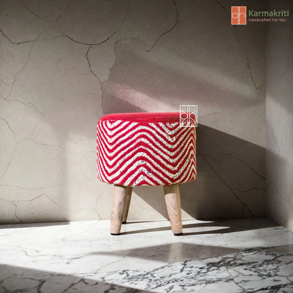 Buy Jute Pouffe - Jute Chair online on Karmakriti