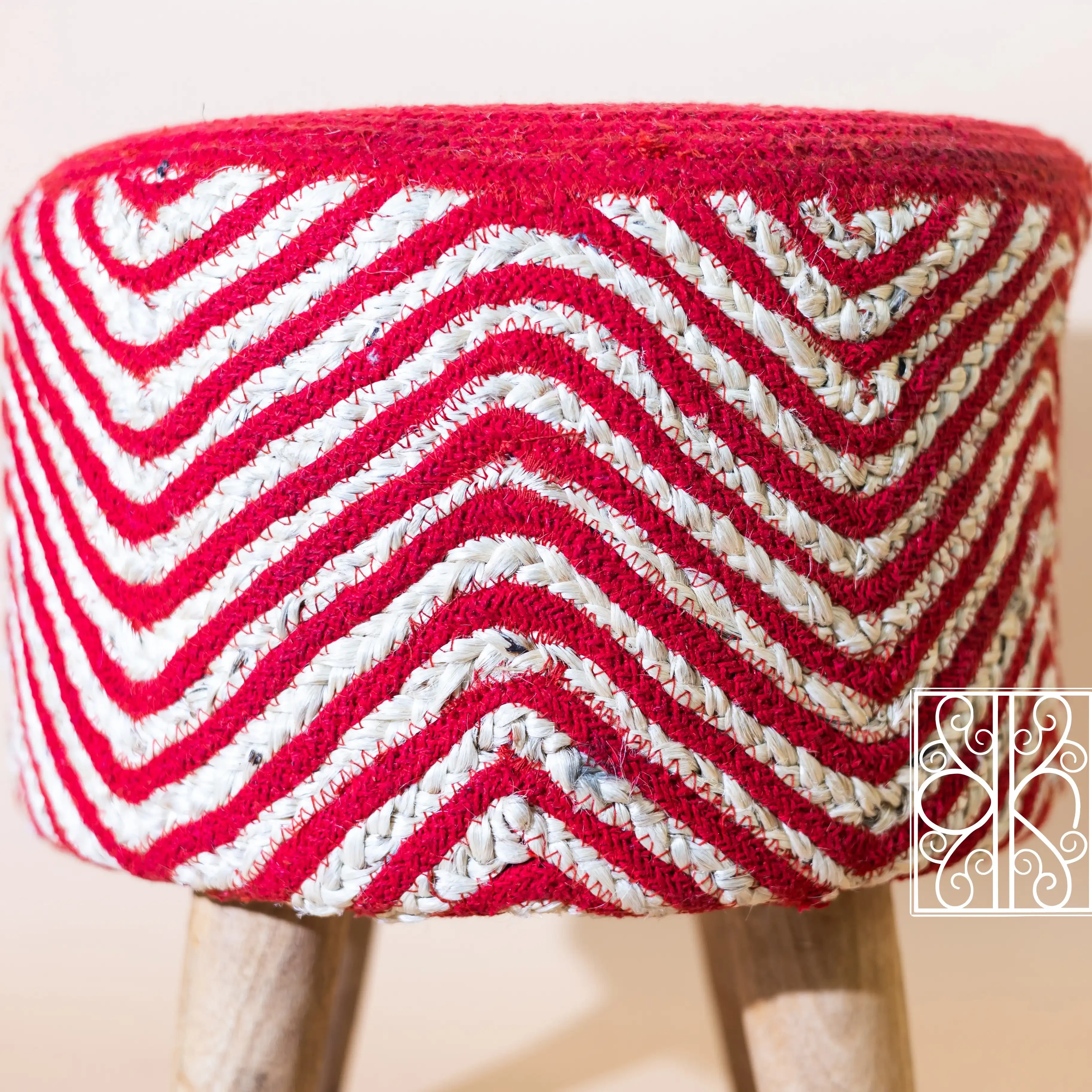 Buy Jute Pouffe - Jute Chair online on Karmakriti