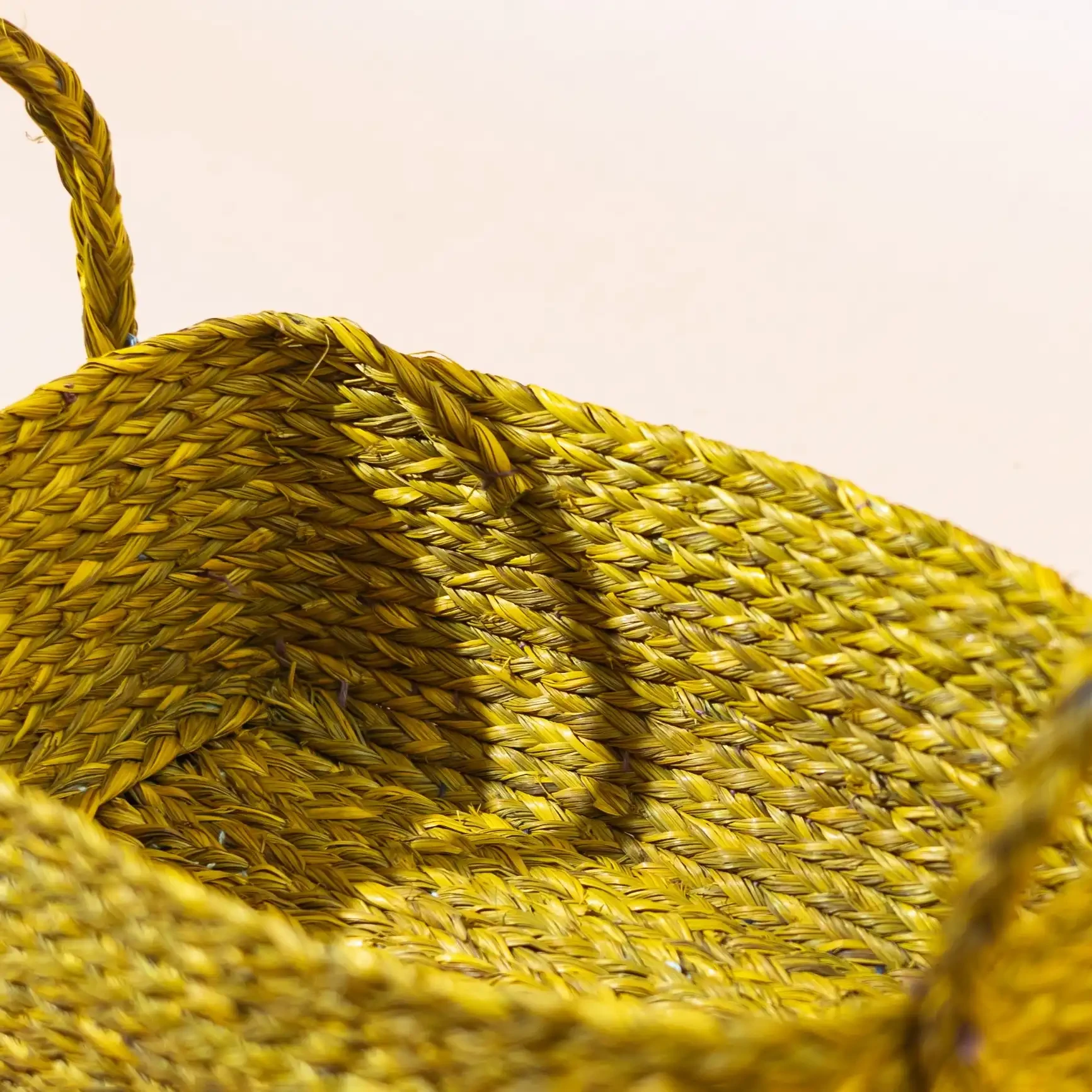 Handwoven Seagrass storage basket
