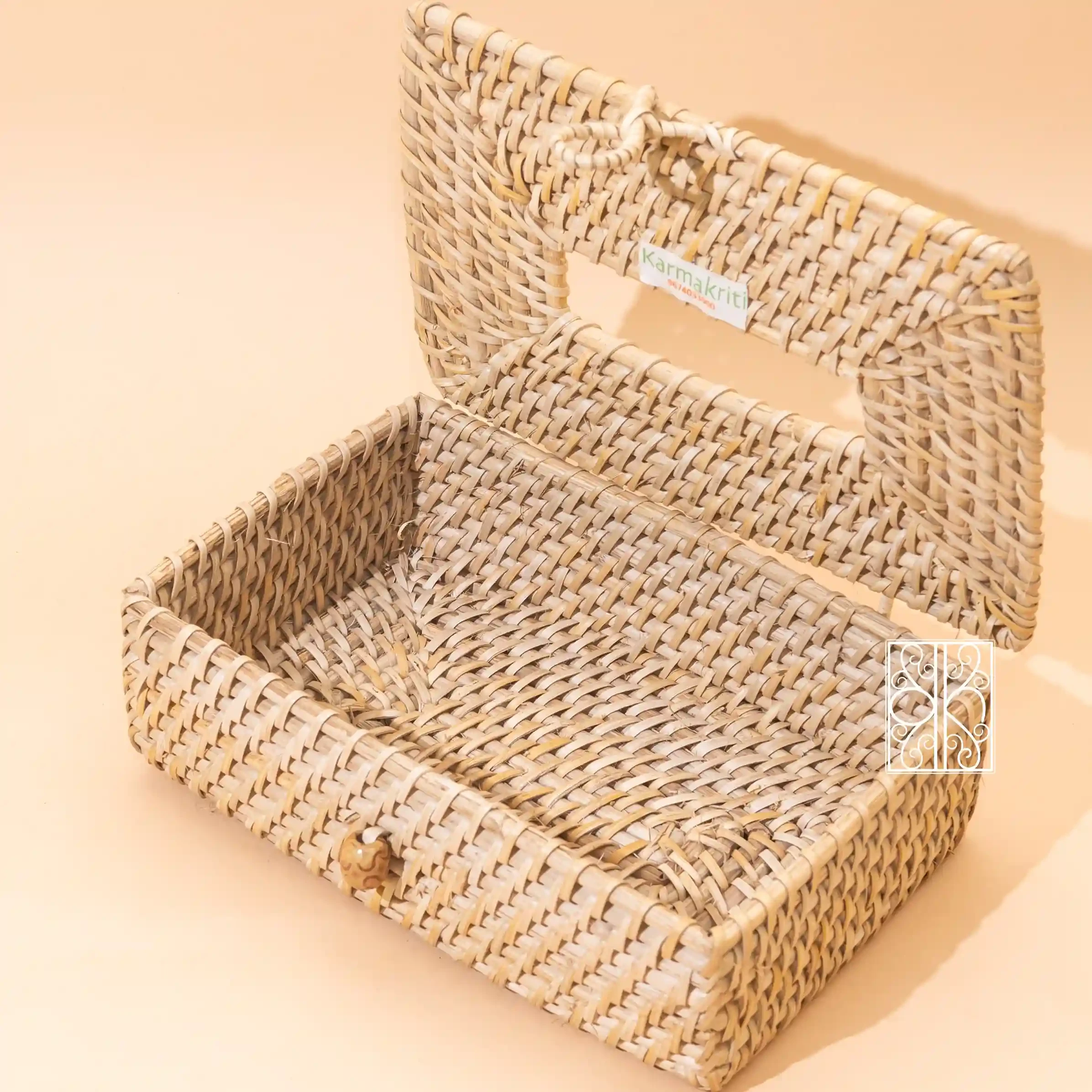 Buy Bamboo Tissue Box | Rattan Storage box