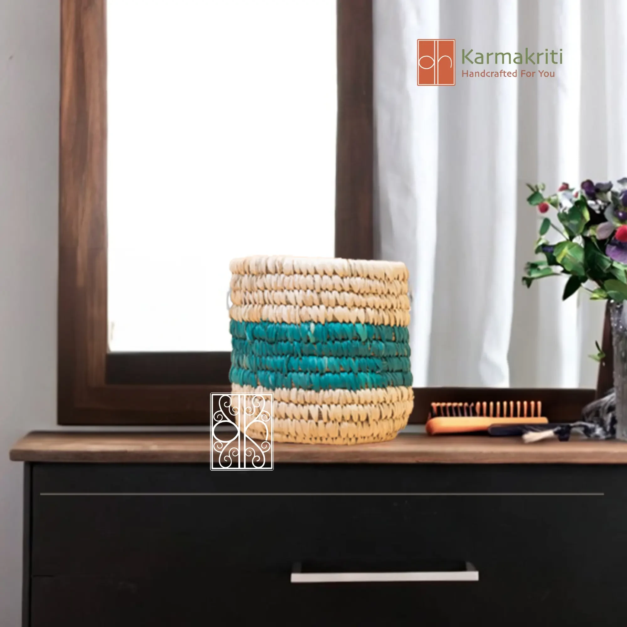 Buy Seagrass Penstand | MakeupOrganizer