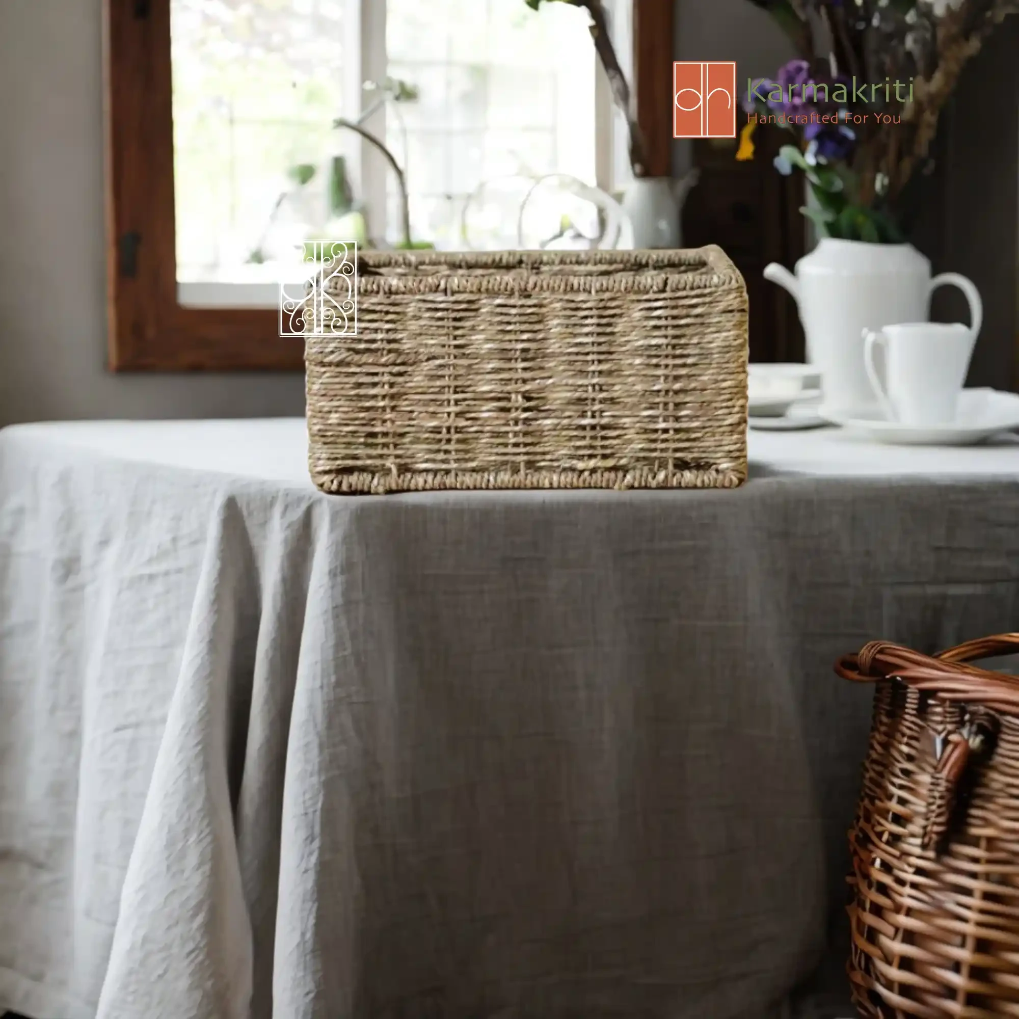 Buy Natural wicker closet Organizer - wicker basket