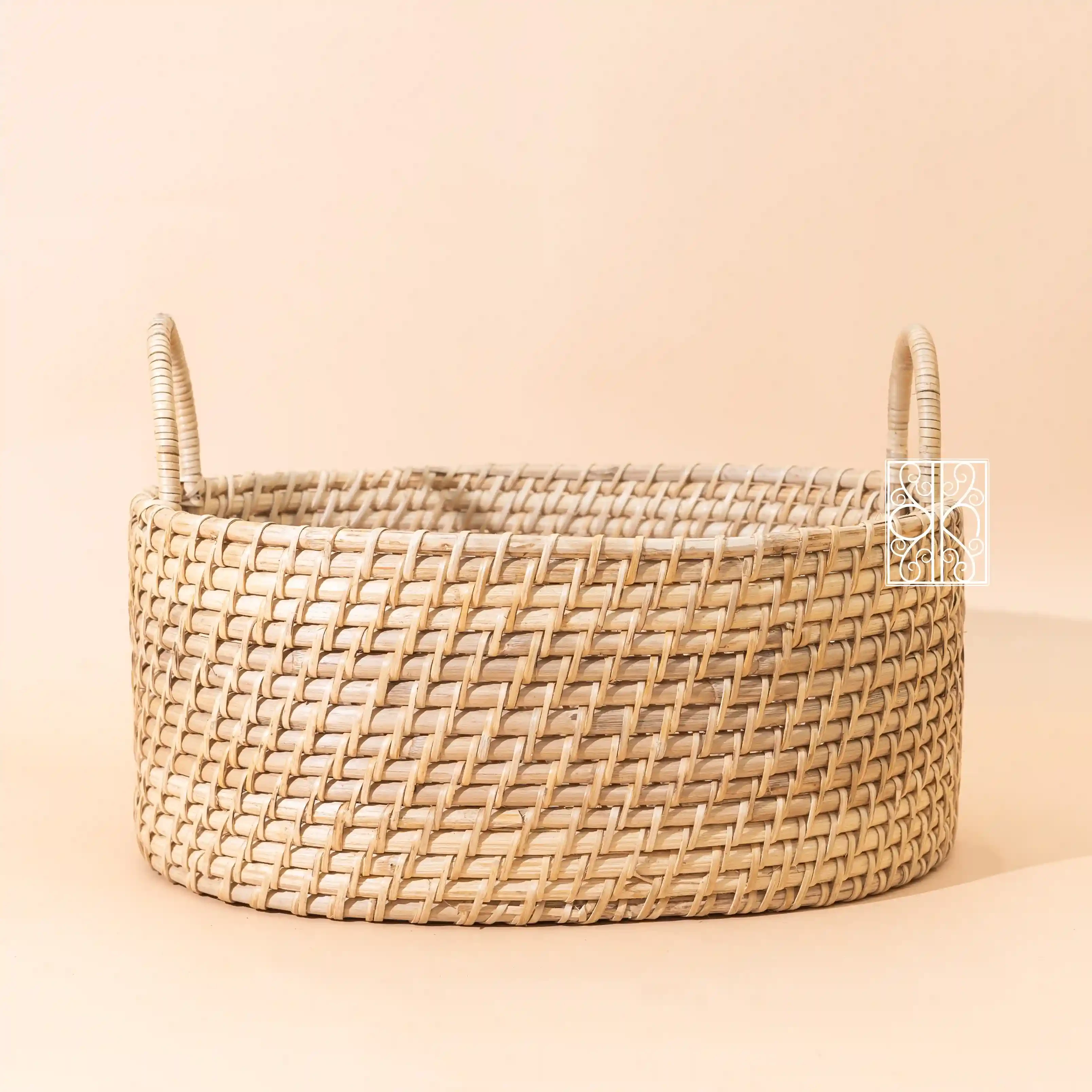 Oval Rattan basket