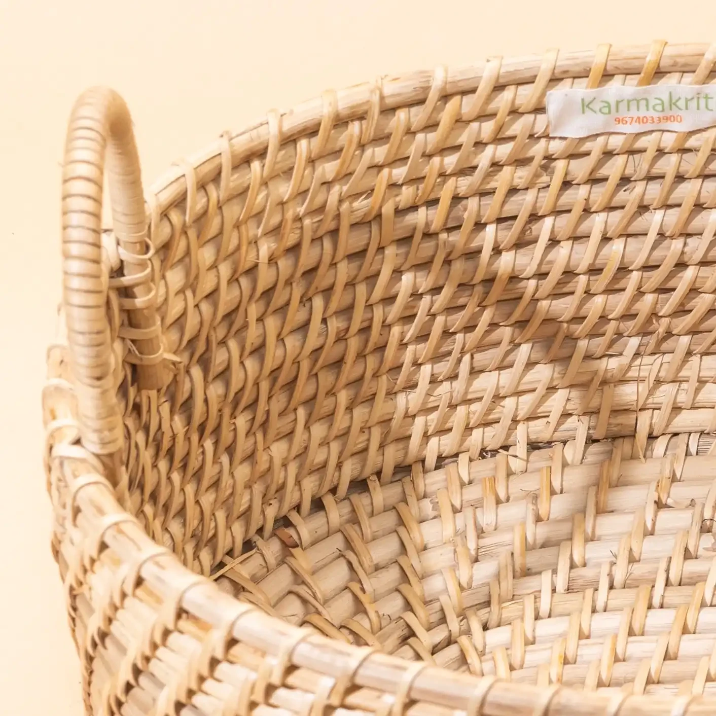 Oval Rattan basket