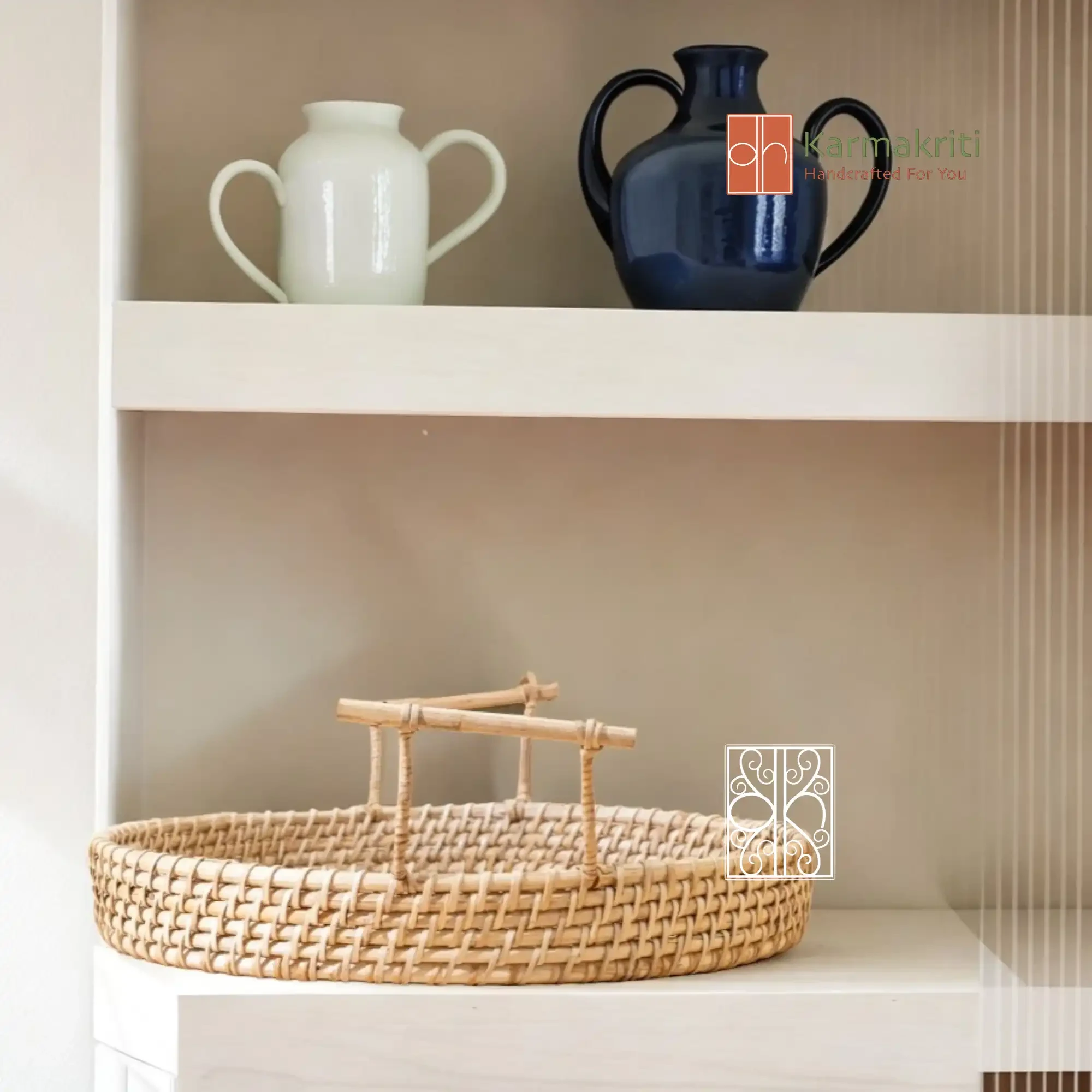 Bamboo serving tray