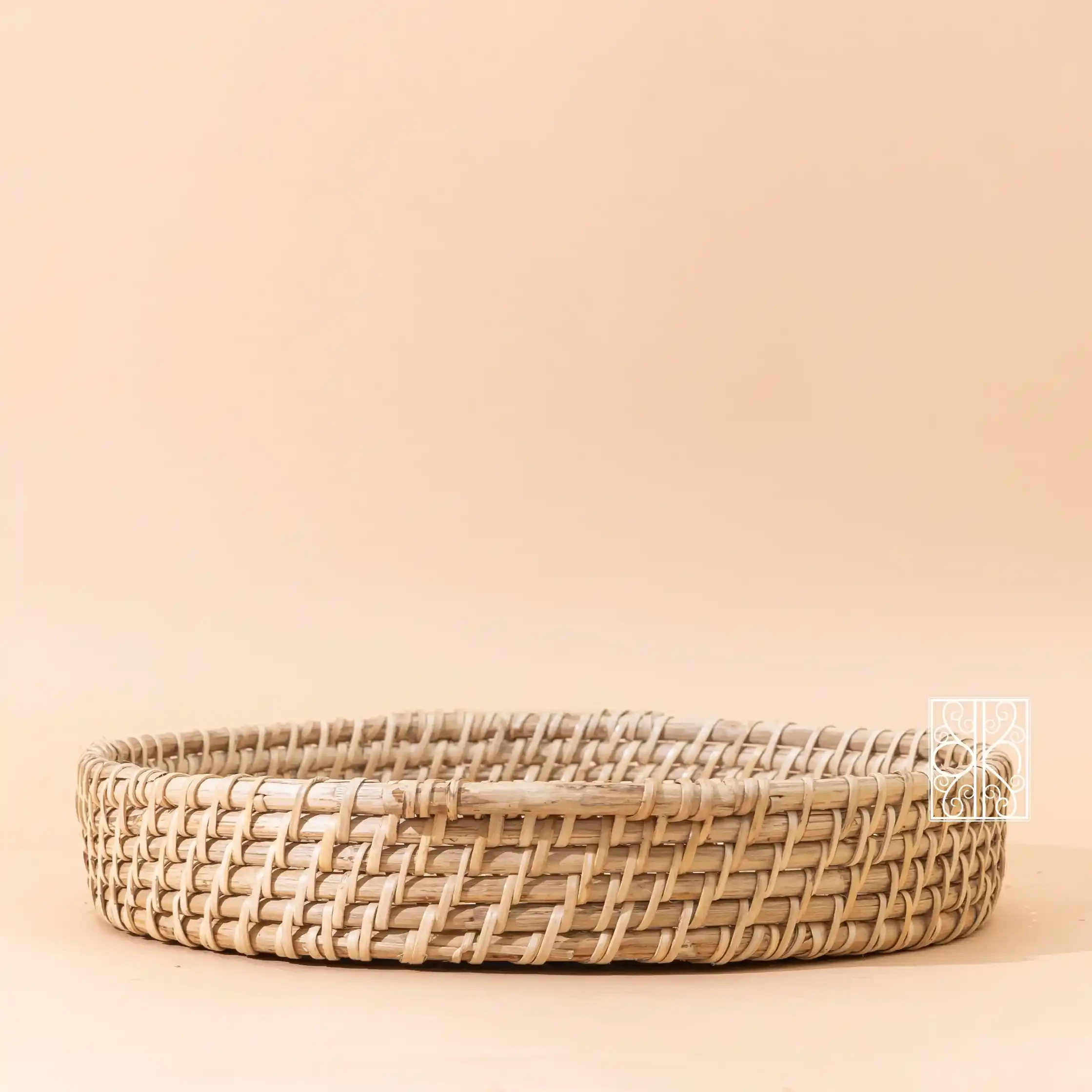 Buy Bamboo Tray | Rattan Tray with handles